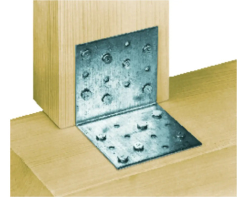 Kovový úhelník pro dřevěné spoje