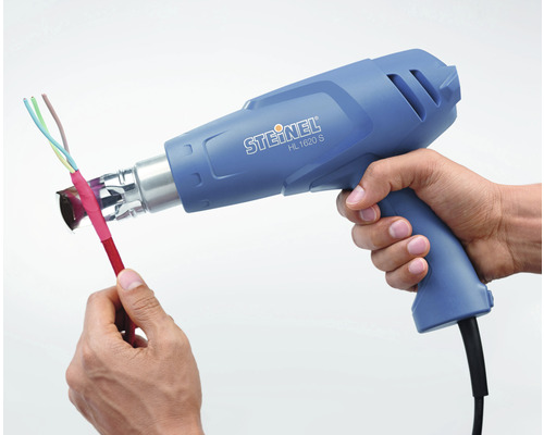Horkovzdušná pistole Steinel HL 1620 S smršťuje kabel
