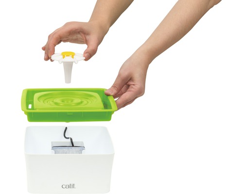 Pítko Catit s nástavcem ve tvaru sedmikrásky