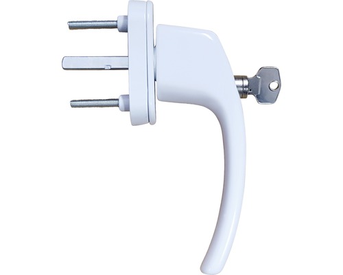 Uzamykatelná okenní klika s klíčem