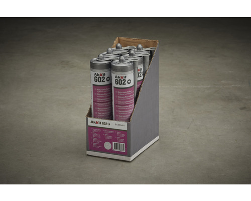 Balení šesti kartuší silikonu na přírodní kámen