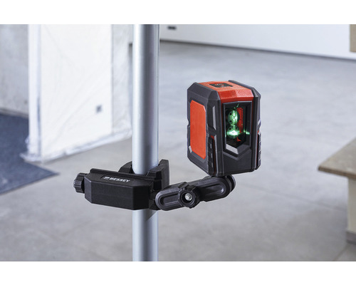 Čárový laser s držákem stativu