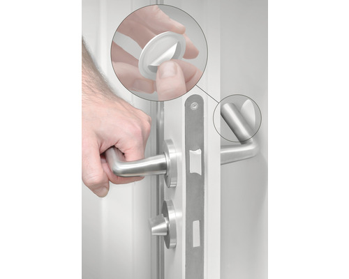 Montáž sady kliky ke dveřím s rozetami