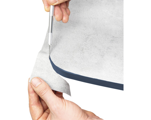 Řezání těsnicí pásky nožem