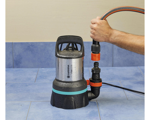 Ponorné čerpadlo na čistou vodu Gardena s hadicovou přípojkou