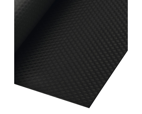 Černá protiskluzová podložka s tečkovaným vzorem