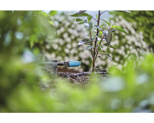 Zavlažovací systém pro rostliny v zahradě