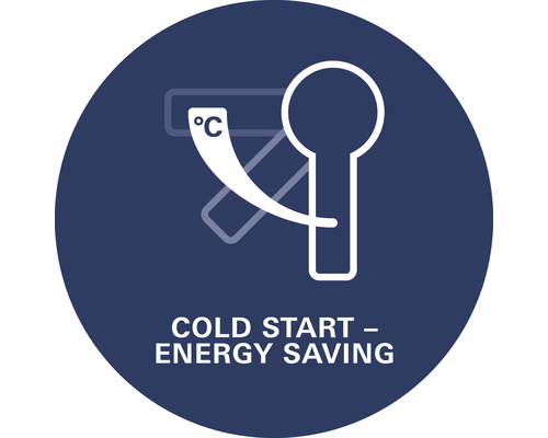 Symbol studeného startu pro úsporu energie