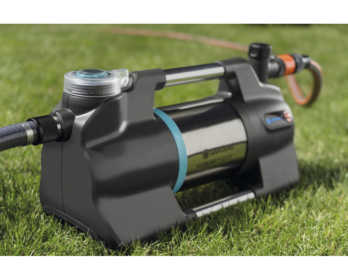 Zahradní čerpadlo Gardena pro zavlažování zahrady na trávníku