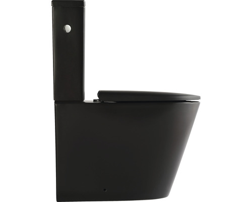 Stojící WC s nádržkou a WC sedátkem