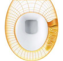 Ilustrace toaletního sedátka s funkcí ohřevu