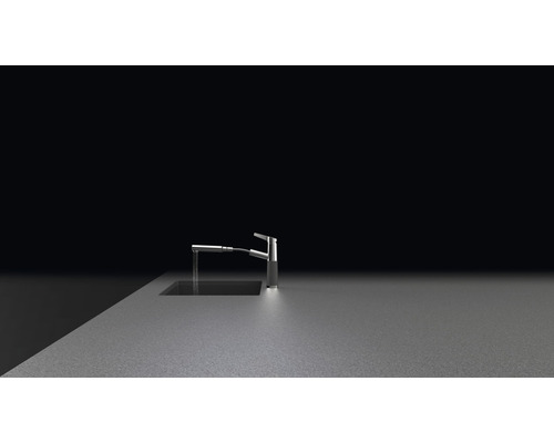 Kuchyňská baterie s výsuvnou sprchou na dřezu