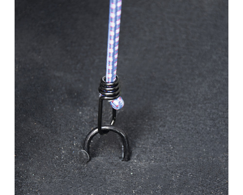 Gumové lano s hákem