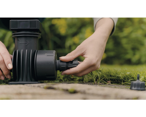 Filtr zahradního zavlažování s rukou připojující hadici