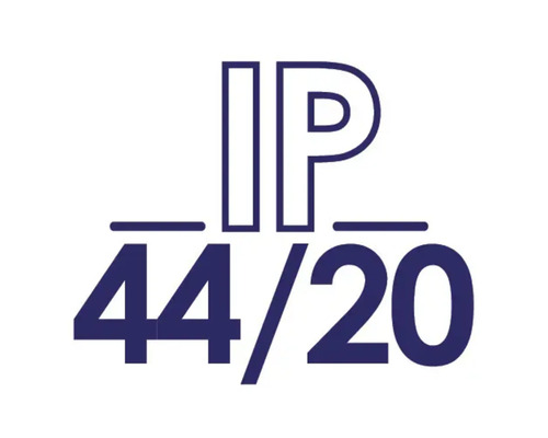 Symbol stupně krytí IP44/20