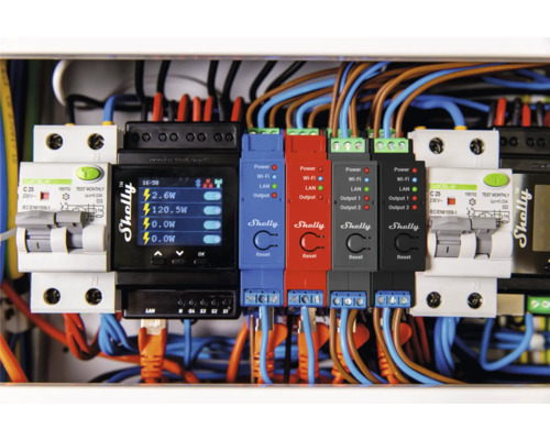 Instalace se zařízeními Shelly pro automatizaci domácnosti a měření energie