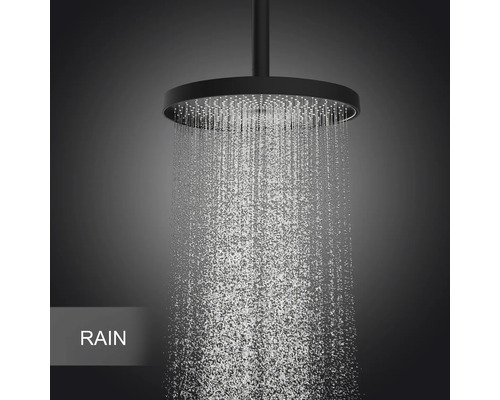 Dešťová sprcha s proudem vody