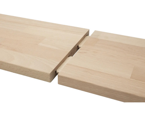 Spojení dvou desek z masivního dřeva pomocí pero a drážky