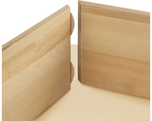 Dřevěné desky se zásuvnými spoji pro konstrukci nábytku