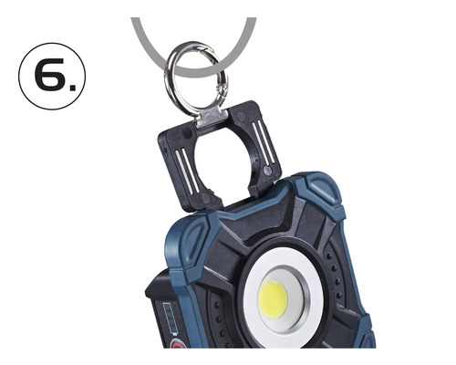 Pracovní svítilna se závěsným zařízením