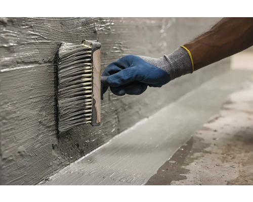 Nanášení těsnění štětcem