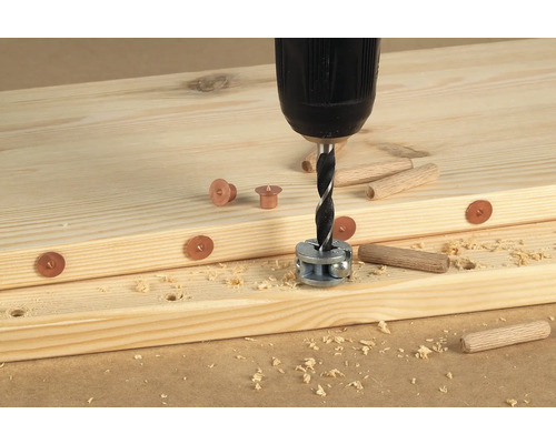 Spojování dřeva pomocí kolíků a vrtačky