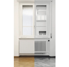 Deskový radiátor Rotheigner 33 550 x 500 mm 4 boční přípojky
