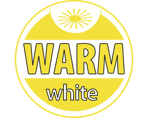 Symbol pro teplé bílé světlo