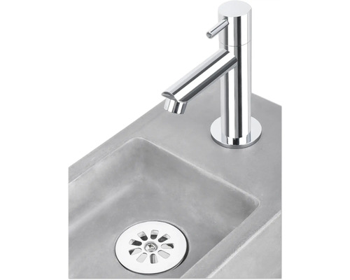 Umyvadlo s baterií a odtokem