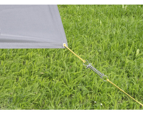 Detail stanu s napínací šňůrou a pružinou