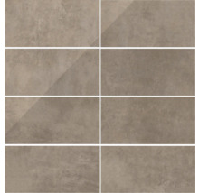 Šedé keramické obkladačky pro vnitřní použití, obdélníkové