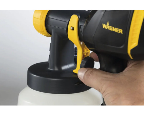 Detail systému stříkání barev Wagner