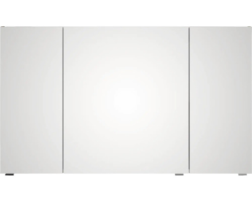 Zrcadlová skříňka se třemi dvířky do koupelny