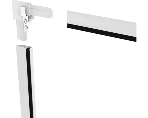 Detail sprchového těsnícího profilu