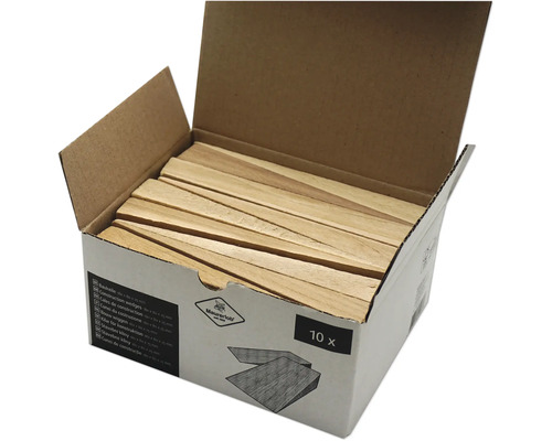 Krabice s dřevěnými klíny