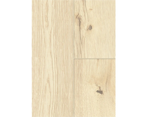 Detail světlé laminátové podlahy s texturou dřeva