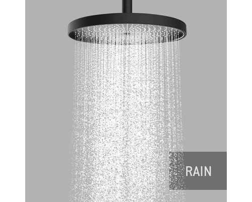 Dešťová sprcha s proudem vody