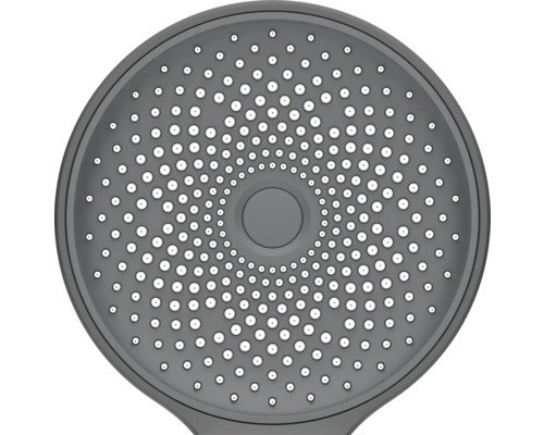 Kulatá sprchová hlavice s otvory pro sprchu