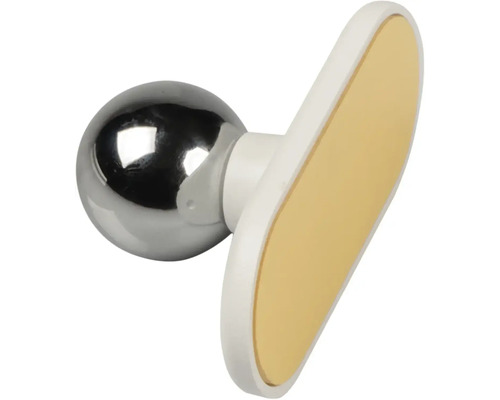 Samolepicí šatní háček s kulovým tvarem