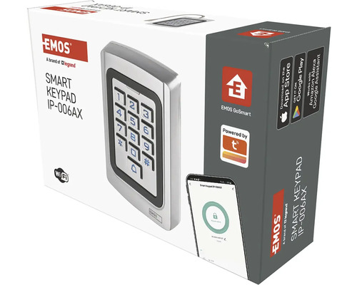 EMOS chytrá klávesnice IP-006AX v balení
