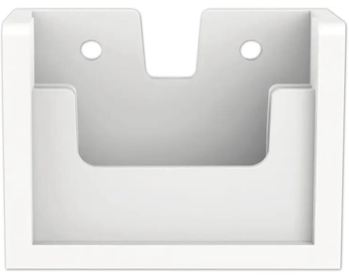 Plastový držák na brožury pro montáž na stěnu