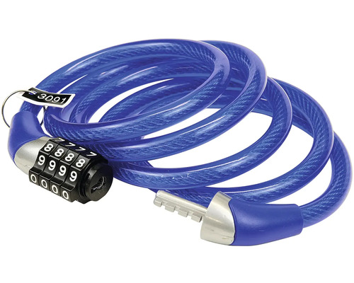 Spirálový kabelový zámek s číselným zámkem