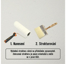 Váleček na barvu a plochý štětec pro dekoraci stěn