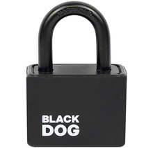 Černý visací zámek BLACK DOG