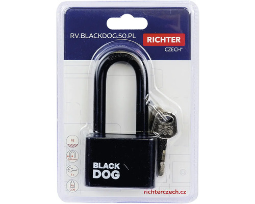 Blackdog visací zámek s pěti klíči