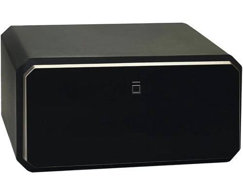 Černý trezor se zámkem