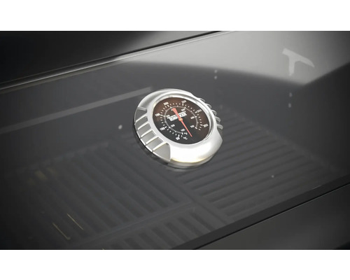 Gril s ukazatelem teploty ve víku