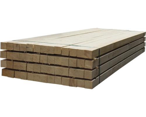 Stoh dřevěných latí pro stavební projekty