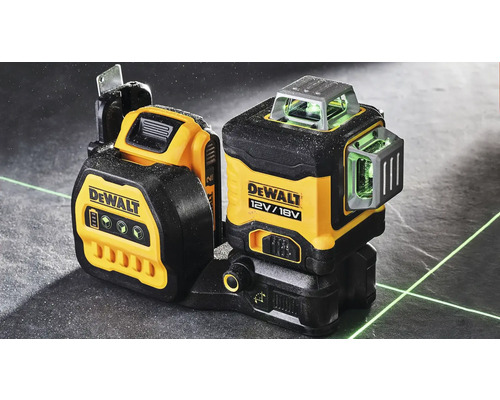 DeWalt čárový laser se zelenými laserovými čárami