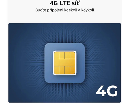 4G LTE SIM karta pro mobilní datové připojení